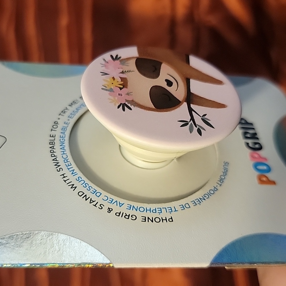 Sweet Sloth PopGrip - Picture 4 of 5
